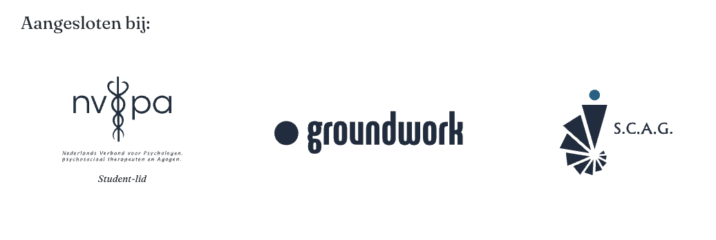 Aangesloten bij: NVPA (student-lid), Groundwork en SCAG